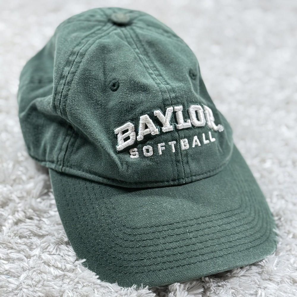 Vintage Baylor Hat Cap Strap Back The Game Softball College Retro Street 90's